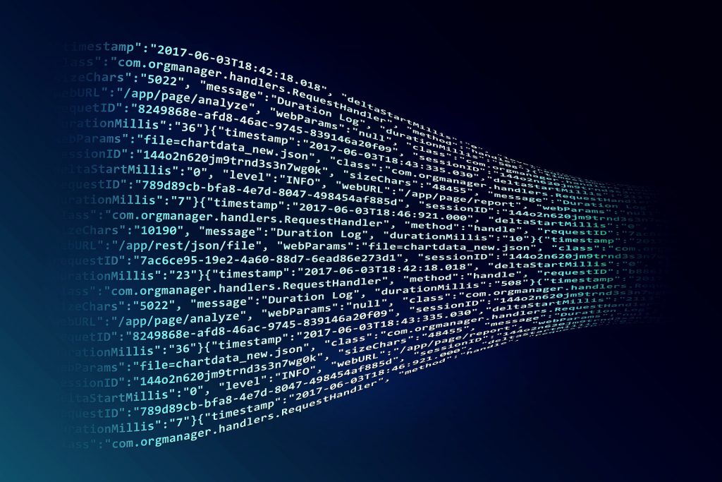 aglomerado de códigos de programação