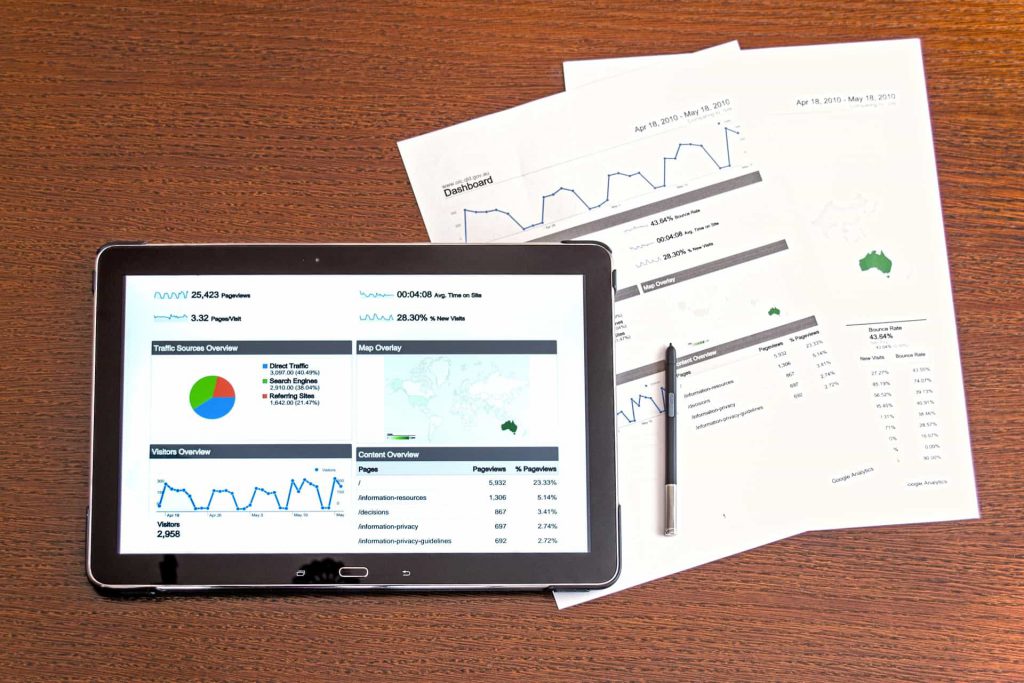 graficos no papel e no ipad