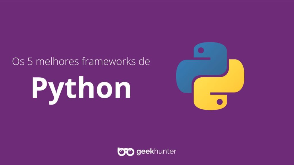 tela roxa com logo da linguagem python