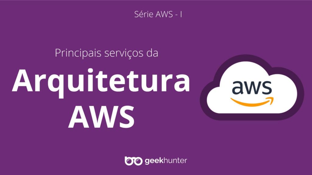imagem de fundo roxo com logo da aws e da geekhunter