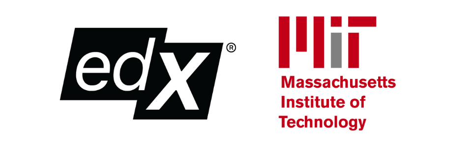 Logo da EdX e do MIT