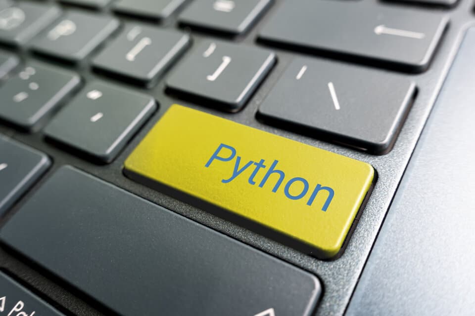 Botão Python no lugar do "enter" em um teclado